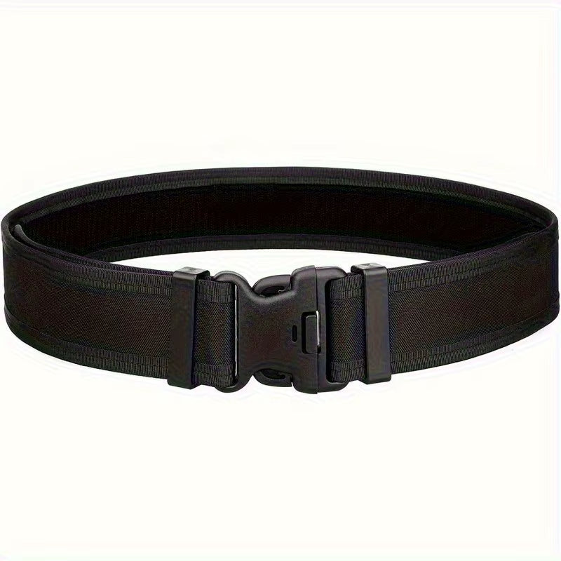 Adjustable Tactical Belt - Mens Quick Release Nylon Belt with Heavy Duty Buckle