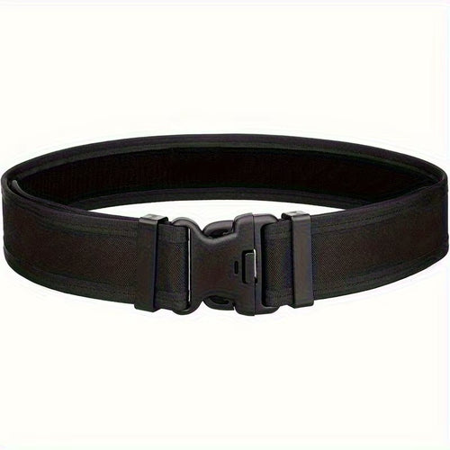 Adjustable Tactical Belt - Mens Quick Release Nylon Belt with Heavy Duty Buckle