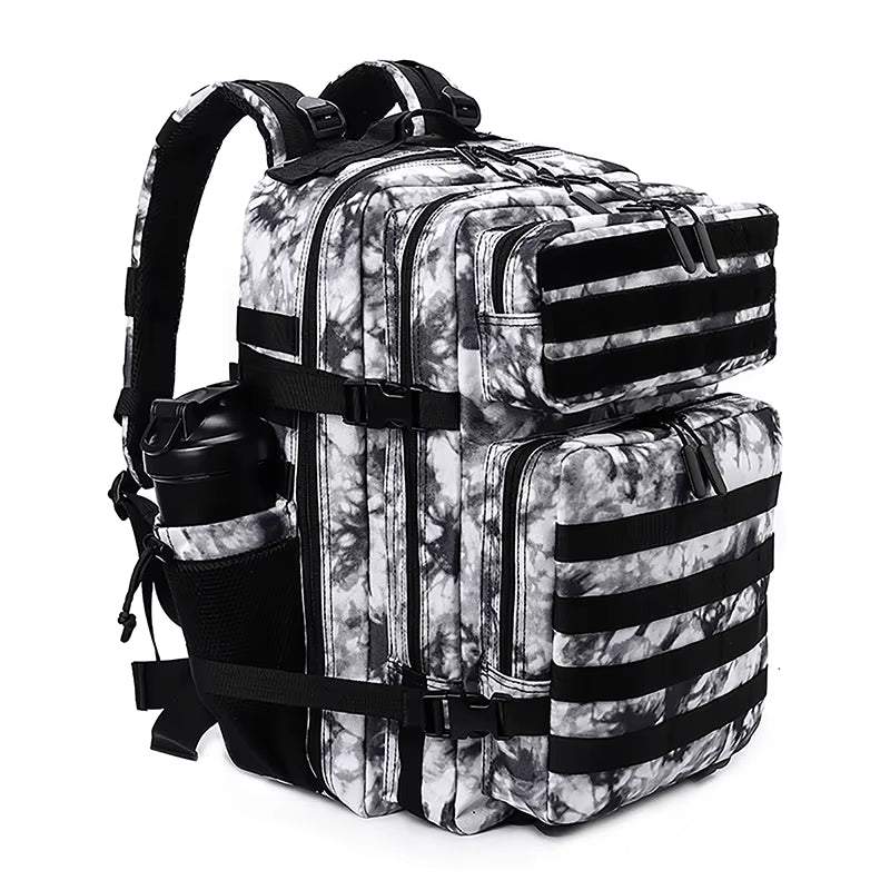 45L/35L/25L Tactical Backpack for Men and Women Waterproof Athlete Gym Outdoor Bag Travel Hiking Rucksack with Bottle Holder