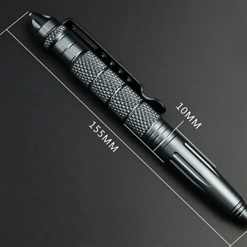 Aluminum Tactical Pen – Emergency Glass Breaker & Outdoor Tool